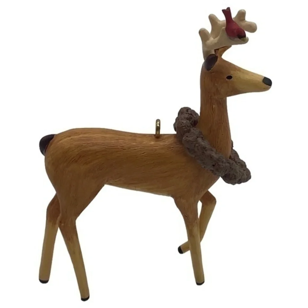 Hallmark Keepsake Peaceful Animals Reindeer Christmas Ornament 2007 in Box